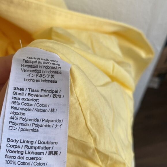 Madewell yellow trench coat - Picture 6 of 8